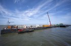 Ein Minidorf im Wasser