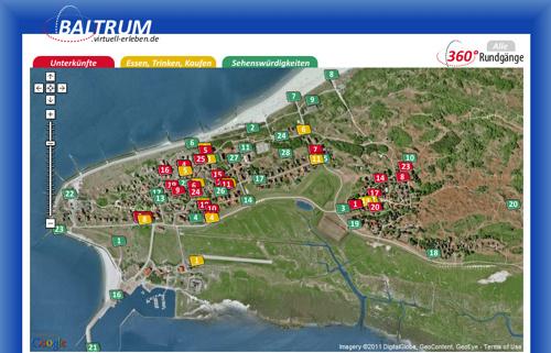 Baltrum in 360° erleben :: Baltrum-Online.de